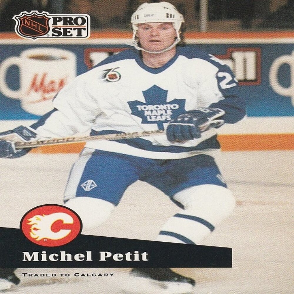Michel Petit - 1991 Pro Set Hockey Card